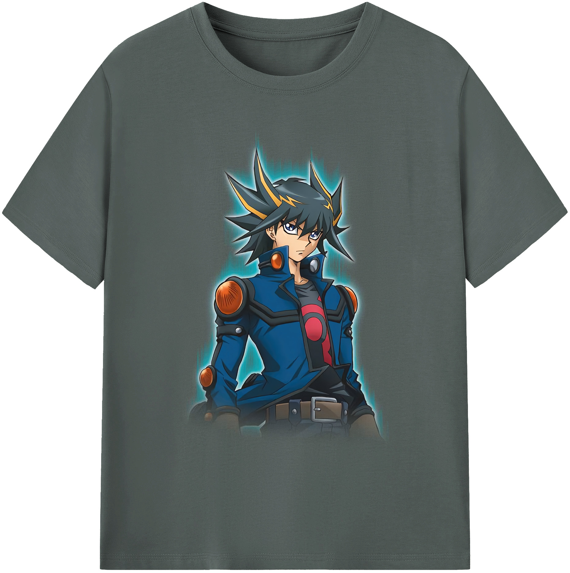 （画像用） 遊☆戯☆王 Yu-Gi-Oh! 綿100％ メンズ半袖Tシャツ｜肌触りやわらか＆通気性